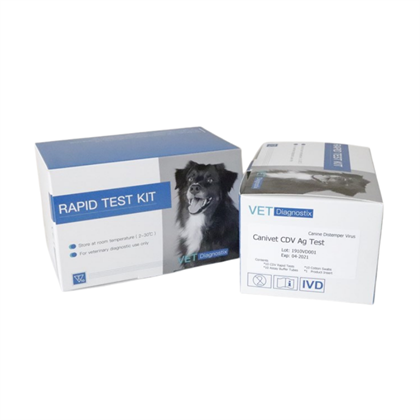 VET Diagnostix Canine Distemper (CDV) Ag 10' Lu Paket